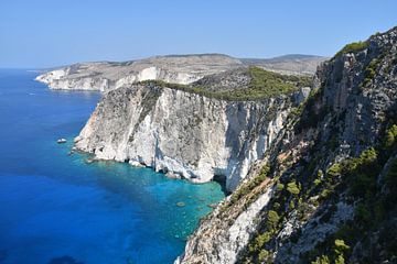 Aussichtspunkt auf der griechischen Insel Zakynthos von Esther