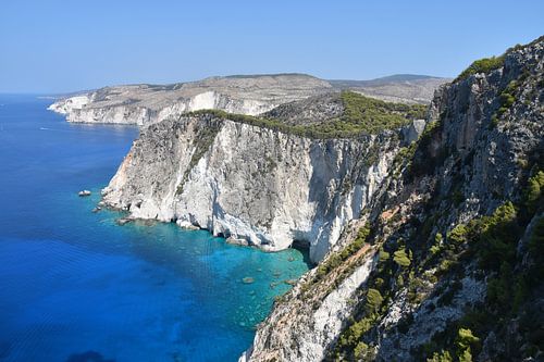 Viewpoint on the Greek island of Zakynthos