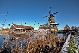 Ijlst - Houtzaagmolen "de Rat" von Maarten de Waard