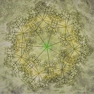 Mandala chic, ocker