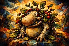 Un petit monstre rigolo en forme de pomme de terre