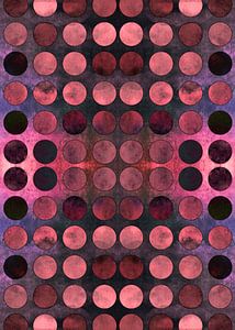 MELANGE of Purple-Coral-Rust-2
