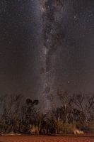 Milkyway in Australian national park Karijini