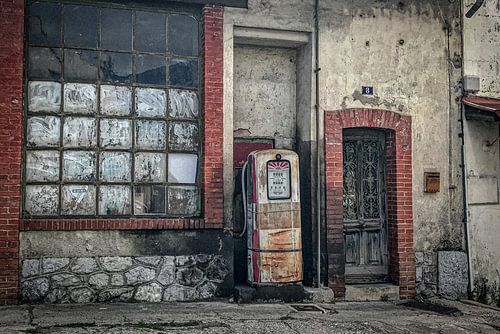 Old gas station