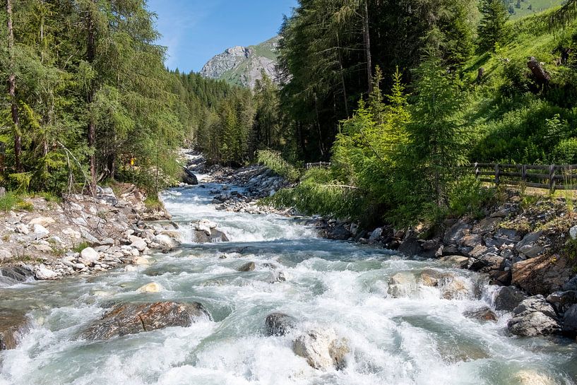 Kalser Dorfbach in Osttirol von Holger W. Spieker