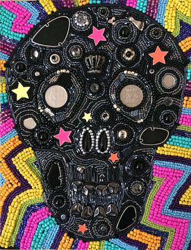 Sugar Skull kraaltjes van Esther  van den Dool