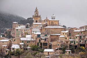 Valldemossa im Schnee, Mallorca