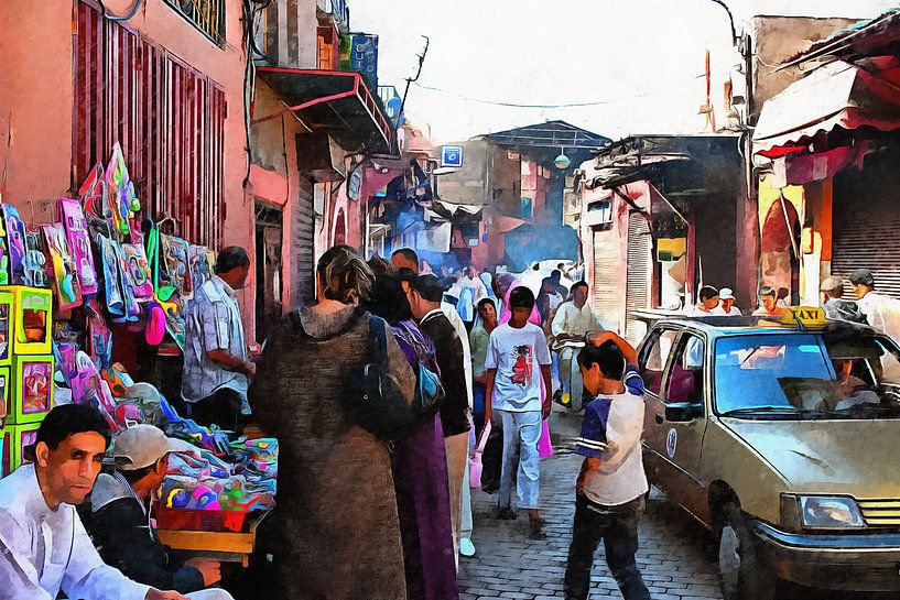 Souk Marrakesh 2 by Dorothy Berry-Lound