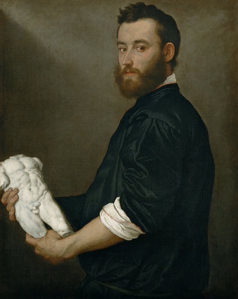 Le sculpteur Alessandro Vittoria, Giovanni Battista Moroni par Des maîtres magistraux
