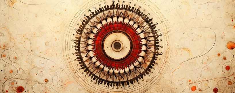 Mandala Art Frame 11495 by Abstract Painting