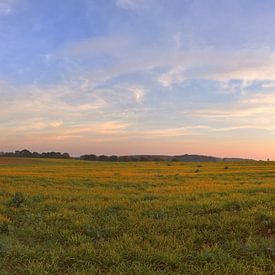 Panorama of a sunset in beautiful landscape by MPfoto71