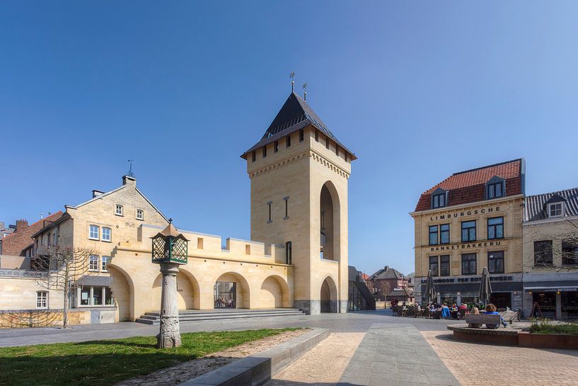Nieuwe Geulpoort in Valkenburg van John Kreukniet
