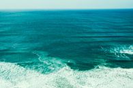 Bird's eye view of Atlantic Ocean waves in Portugal by Shanti Hesse thumbnail