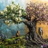 Arbre réaliste avec animaux sur Art & Soul Creations