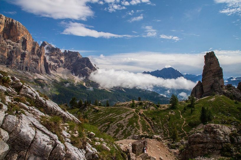 What a beautiful area. Dolomites Italy by Ton Tolboom