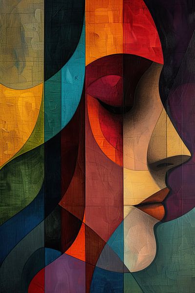 Abstract Portrait | Spectrum Persona by Art Whims