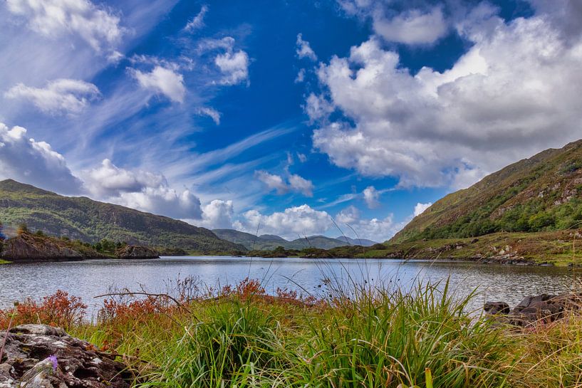 Panorama Upper Lake in Killarney National Park, Ierland van Photo Henk van Dijk