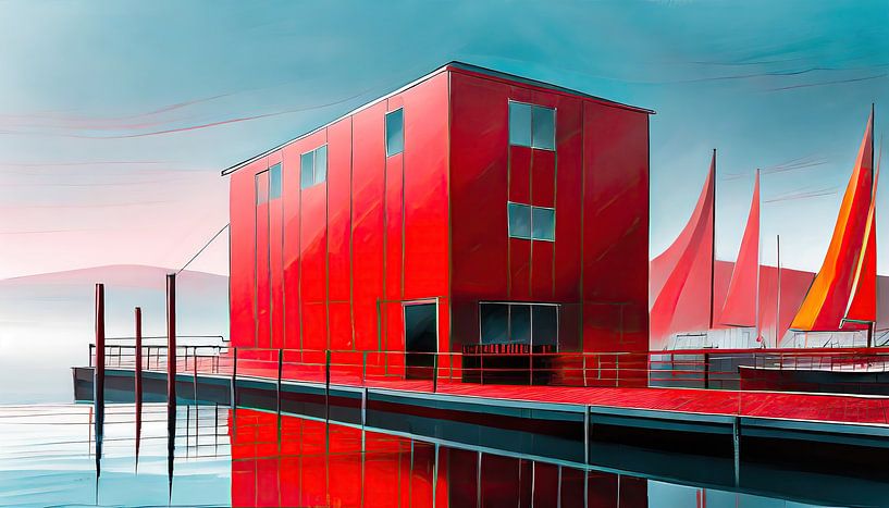 House by the lake-12 by Rautenberg Digital Art Maritim