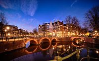 Le canal d'Amsterdam