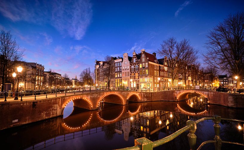 Le canal d'Amsterdam par Peter de Jong