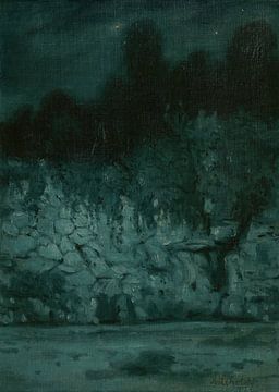 Avondlandschap, Karol Miloslav Lehotský