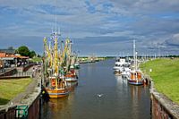 Fisherman romance in Greetsiel