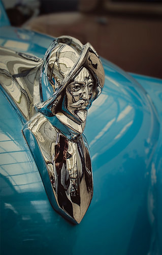 DeSoto hood ornament