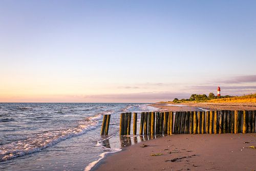 Leuchtturm Falshöft bei Sonnenaufgang
