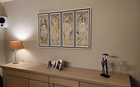 Les moments de la journée - Alphonse Mucha