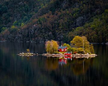 Droomeiland in Noorwegen van Annemieke Klijn
