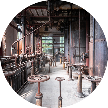 Verlaten Industrie. van Roman Robroek - Foto's van Verlaten Gebouwen