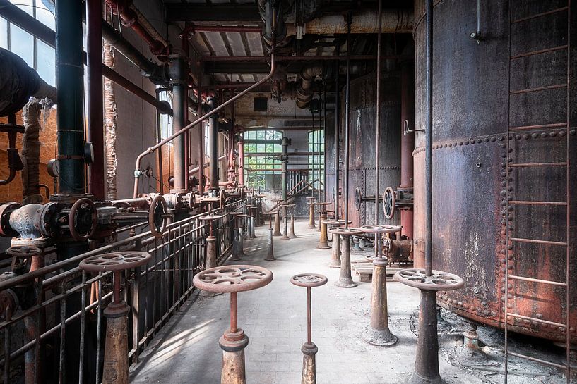 Industrie abandonnée. par Roman Robroek - Photos de bâtiments abandonnés