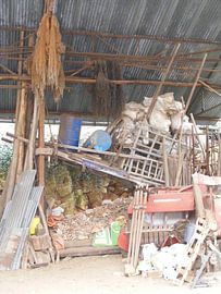 Franse boerenschuur van Mirjam van Ginkel