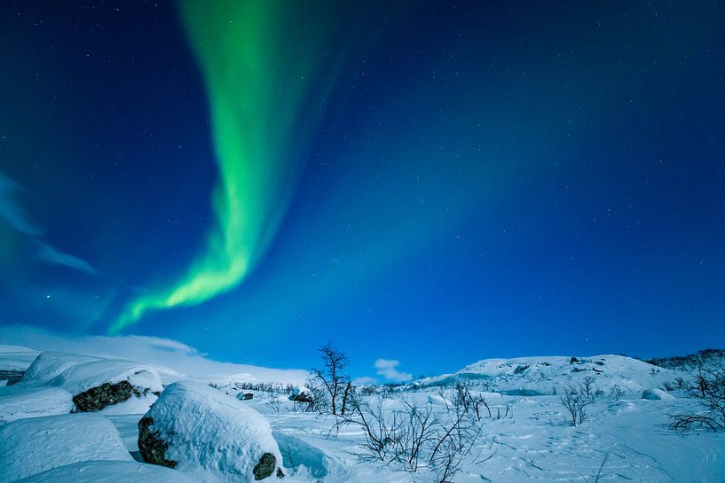 Noorderlicht - Aurora Borealis van Gerald Lechner