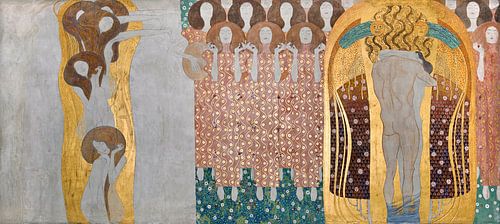 Frise de Beethoven ; panneau 8, Gustav Klimt - 1910