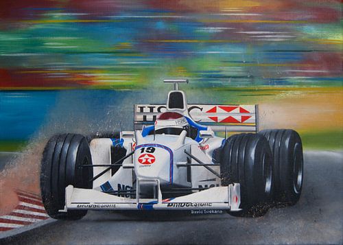 Jos Verstappen F1-Rennwagen