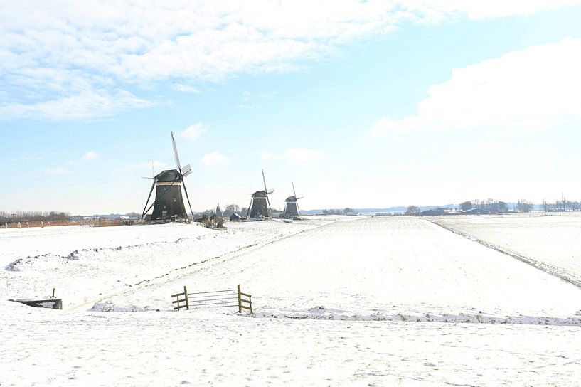 Mills in the snow by PhoYographs