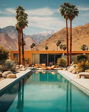 Palm Springs van fernlichtsicht