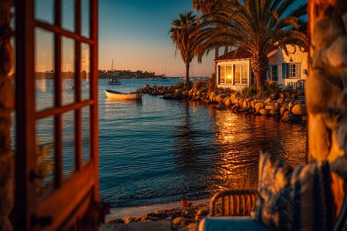 uitzicht op het strand