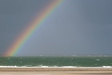 Rainbow / North Sea by Photography art by Sacha