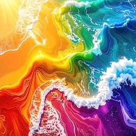 Regenbogenmeer der Vielfalt