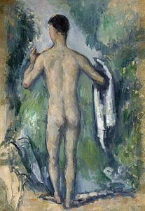 Stehende Badende, von hinten gesehen (1879)