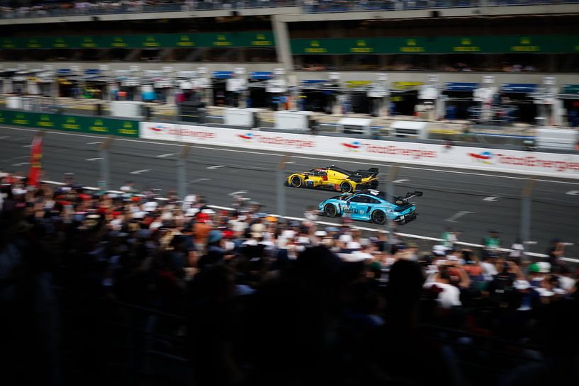Car 83 from the Grandstand by David Taverner