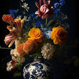 Eeuwige Bloemenvreugde | Kleurrijk Boeket van Flora Exlusive