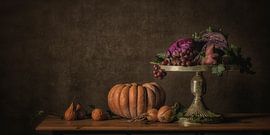 Nature morte de la table de cuisine sur Monique van Velzen