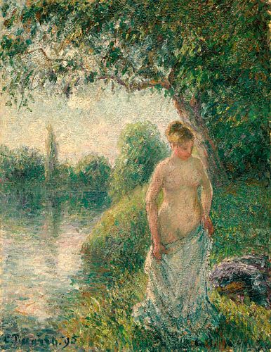 The Bather, Camille Pissarro