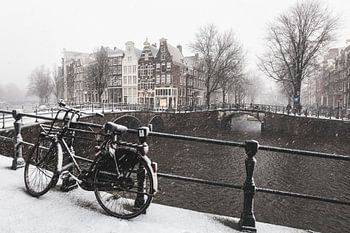 Snow in Amsterdam