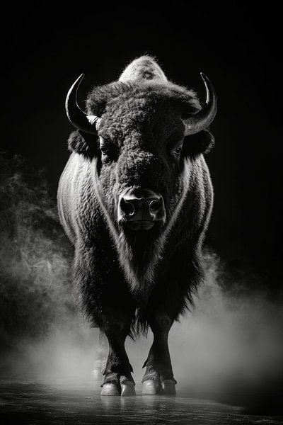 Bison par Poster Art Shop