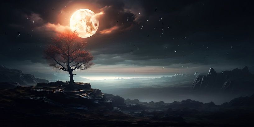 Landschaft von fernlichtsicht