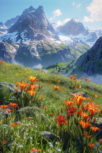 Summer dream in the Alps